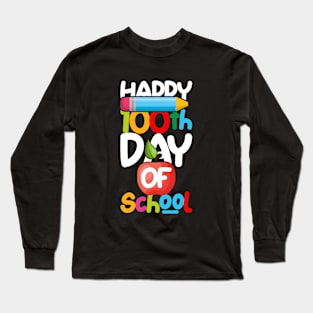100 Days of School Teacher Student Long Sleeve T-Shirt